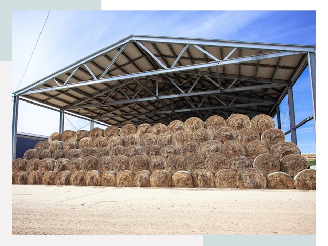 Строительство сенохранилищ в Выборг от 613 руб.