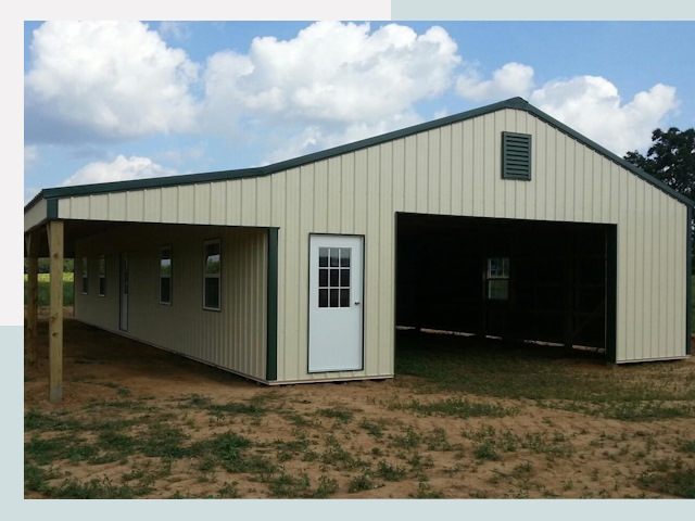 Строительство конюшен в Выборге