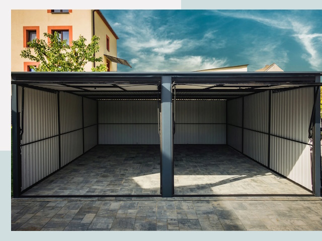 Гаражи из металлоконструкций от 613 руб. в Выборг