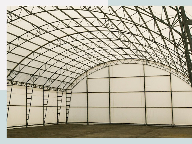 Арочные ангары от 613 руб. в Выборг и Ленинградская область