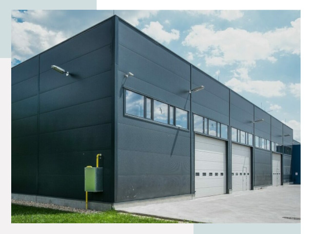 Модульные ангары в Выборге