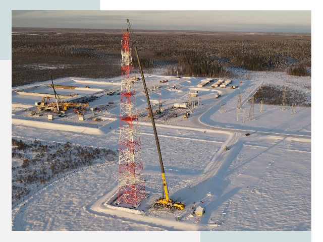 Мачты связи в Выборге