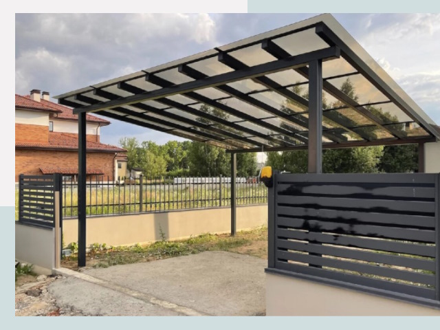 Металлические навесы в Выборг от 613 руб. за м²