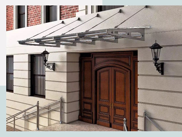 Металлические козырьки от 613 руб. в Выборге