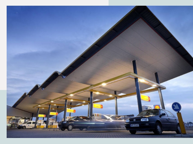 Навесы для АЗС в Выборг от 613 руб. - Защита и комфорт