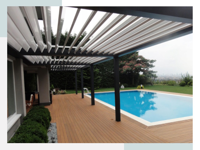 Перголы в Выборге