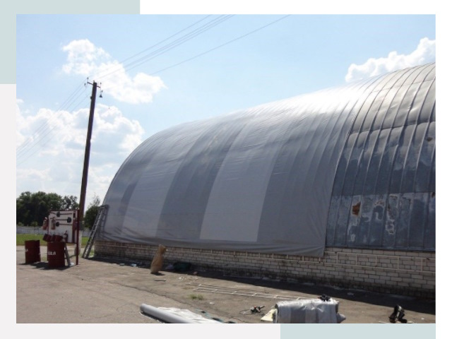 Ремонт ангаров в Выборге