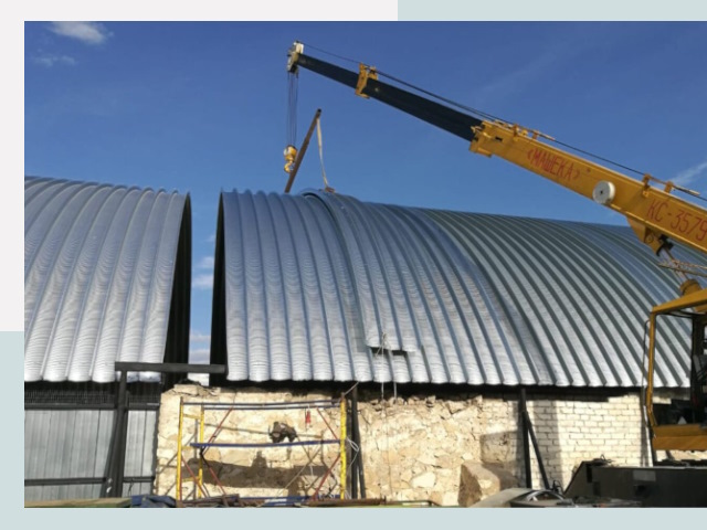 Реконструкция ангаров в Выборге от 613 руб.