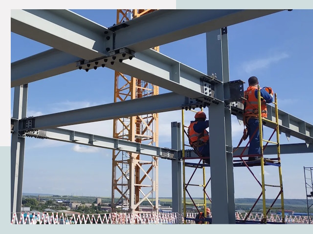 Монтаж металлоконструкций в Выборге