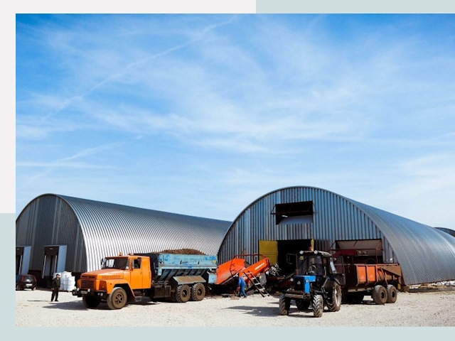 Ангары для спецтехники в Выборге