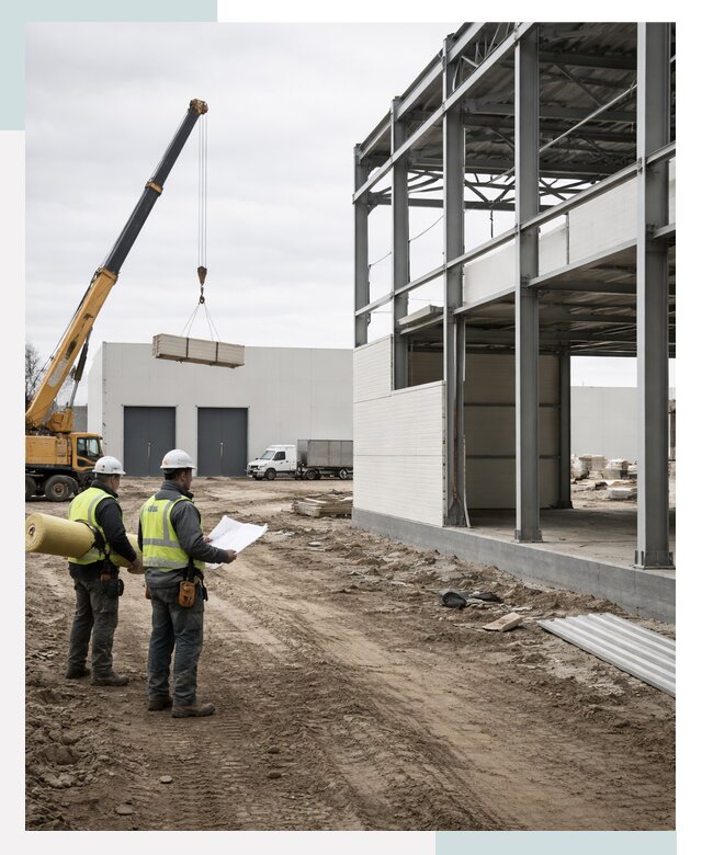 Строительство холодильных складов в Выборге от 45995 р. - СтальСтрой-Вбр