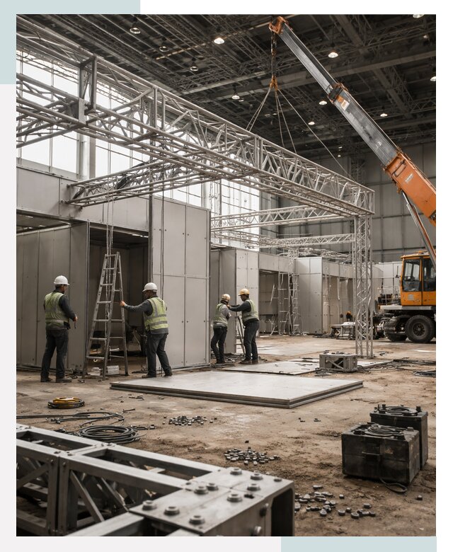 Строительство выставочных павильонов в Выборге от 35774 р.| СтальСтрой-Вбр